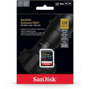 【サンディスク SanDisk 海外パッケージ】サンディスク SDHC 128GB SDSDXDM-128G-GN4IN Extreme PRO U3 V90 SDカード