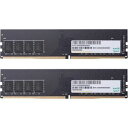 【アペイサー Apacer】Apacer EL.16GA1.GSRK2 DDR4 U-DIMM 3200MHz 288pin CL-22 1024x8 16GB(8GBx2)kits(2)