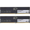 【アペイサー Apacer】Apacer FL.32GAC.PKRK2 DDR5 U-DIMM 5600MHz 288pin CL-46 1024x8 32GB...