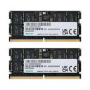 【アペイサー Apacer】Apacer FS.32GAC.PKRK2 DDR5 SO-DIMM 5600MHz 262pin CL-46 1024x8 32GB(16GBx2)kits(2)