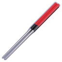 【インテックカネキ INTECKaneki】インテックカネキ 歌舞伎調 盛箸 朱 180mm BML1203