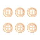 【日本紐釦貿易 Nippon Chuko】NBK カラーボタン 21mm 6個 ピンクよりのベージュ CG1700-21-30 日本紐釦貿易
