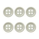 【日本紐釦貿易 Nippon Chuko】NBK カラーボタン 21mm 6個 グレージュ CG1700-21-40 日本紐釦貿易
