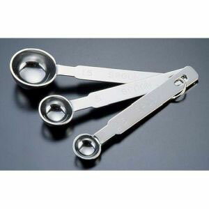 【リス RISU】リス 18-8 極厚 計量スプーン 3本組