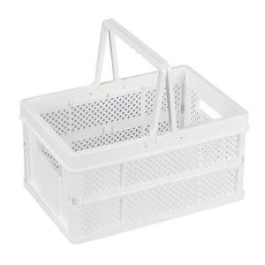 【パール金属 Pearl】パール金属 キッチンスマイル 折りたたみ式 コンテナ 取っ手付 HC-0621