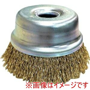 【高島産業】高島産業 CHR-0756 カップブラシ エアー工具用 カップ型 75x16穴x25x68 真鍮メッキ鋼線0.25