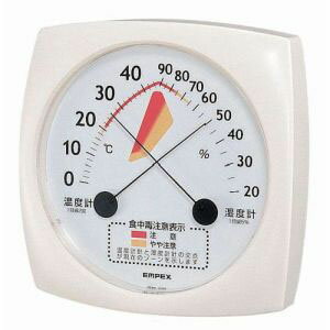 生活管理温・湿度計は健康で快適な暮らしの温度・湿度の目安をわかりやすくカタチにした商品です。生活管理温・湿度計はエンペックスだけのオリジナル。意匠登録済の商品です。●品番:TM-2511●サイズ:(約)H13xW13xD2.1cm●カラー:ホワイト●素材:(外枠材質)PS樹脂●重量:約140g●仕様:掛用、(機能)温度・湿度計●原産国:日本