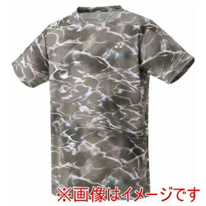 【ヨネックス YONEX】ヨネックス 10684 ユニゲームシャツ フィットスタイル グレー Sサイズ YONEX(4)