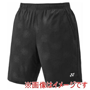 【ヨネックス YONEX】ヨネックス 15225 ユニハーフパンツ ブラック Oサイズ YONEX