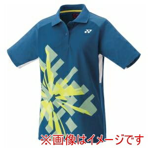 【ヨネックス YONEX】ヨネックス 20889 ウィメンズゲームシャツ ティールブルー Oサイズ YONEX