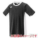 【ヨネックス YONEX】ヨネックス 10634 メンズゲームシャツ ブラック Oサイズ YONEX