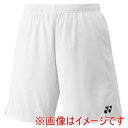 【ヨネックス YONEX】ヨネックス 15231 メンズニットハーフパンツ ホワイト Lサイズ YONEX