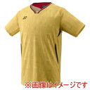 【ヨネックス YONEX】ヨネックス 10700 メンズゲームシャツ フィットスタイル ヤマブキ Mサイズ YONEX