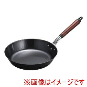 【遠藤商事 TKG】TKG ブルーテンパー 木柄フライパン 27cm AFL2103 遠藤商事