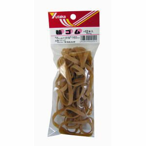 【ユタカメイク Yutaka】ユタカメイク TT-12 ゴム 輪ゴム 6mm×160mm 12本