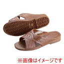 【アスカ商事】アスカ商事 紳士シャワーサンダル 前あき L チョコ