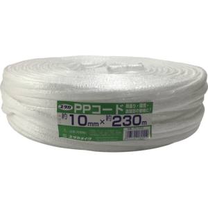 【ユタカメイク Yutaka】ユタカメイク PC-T400 荷造り紐 PPコード大巻 10mm×230m