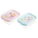 【スケーター SKATER】スケーター サンリオキャラクターズ なりきり食べ物 抗菌 シールボックス 500ml 2P FCN2WAG