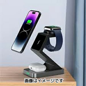 【あきばお〜】3in1 マルチQI充電スタンド