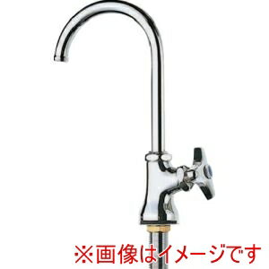 【三栄水栓 SANEI】三栄水栓 A56J-13 立形ツル首自在水栓 SANEI