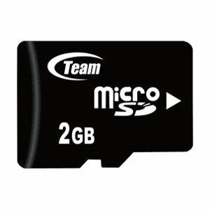 【チーム TEAM】チーム マイクロSD 2GB TG002G0MC1XA microSDカード
