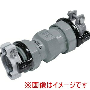 【川西水道機器 SKカワニシ】川西水道機器 SKX-S-P20XSU20 ポリエチレン管×一般配管用ステンレス鋼管用異種管継手 SKXソケット P20×Su20