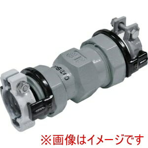 【川西水道機器 SKカワニシ】川西水道機器 SKX-S-P50XSU50 ポリエチレン管×一般配管用ステンレス鋼管用異種管継手 SKXソケット P50×Su50