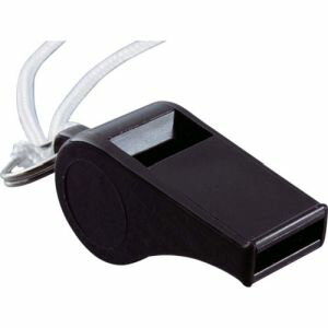 【トーヨーセフティ TOYO SAFETY】トーヨーセフティ ホイッスル(プラスチック・小型)黒 NO-21