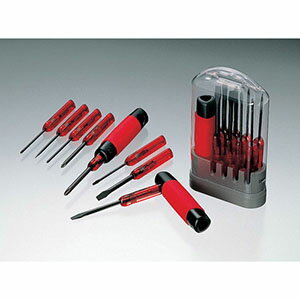 【兼古製作所 アネックス Anex】アネックス 6900 ラバーグリップ8本組ドライバーセット おまけピンセッ..