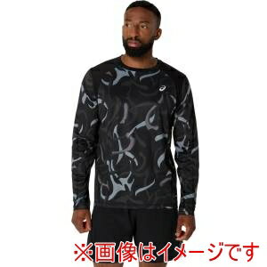 【アシックス asics】アシックス 2011D099 ROADランニンググラフィック長袖シャツ パフォーマンスブラ..