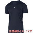 【アシックス asics】アシックス 2031F104 ミドルフィット半袖アンダーシャツ ミッドナイト S