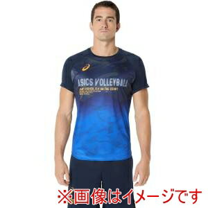 【アシックス asics】アシックス 2051A373 トップライン半袖シャツ ミッドナイト 2XL(4)