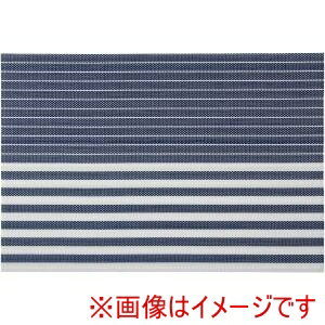 【不二貿易】不二貿易 Pasuto ランチョンマット 45×30cm ストライプブルー