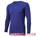 【デサント DESCENTE】デサント DB5SUD20J ジュニア丸首長袖アンダーシャツ ブルー 150