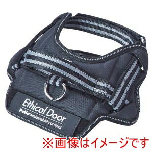 【ペティオ Petio】ペティオ 犬用胴輪 EthicalDoor イージーウェアハーネス S ブラック
