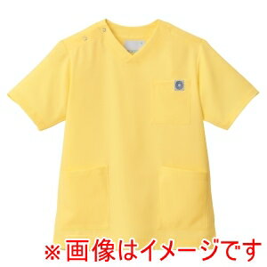 【住商モンブラン】住商モンブラン MS005-41 スクラブ 兼用 半袖 サンライトイエロー S