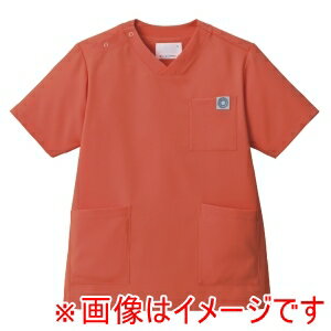 【住商モンブラン】住商モンブラン MS005-44 スクラブ 兼用 半袖 テラコッタ 5L