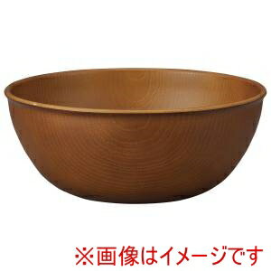【萬洋 MANYO】萬洋 91-615B 木目樹脂サラダボウル ブラウン