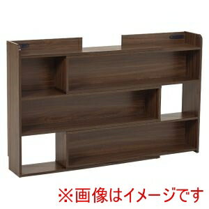 送料無料！！【萩原】萩原 RHB-1926BR 伸縮 ヘッドボード ブラウン メーカー直送 代引不可 北海道沖縄離島不可【smtb-u】