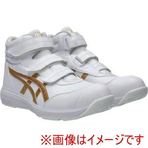 【アシックス ASICS】アシックス 1273A111.100-23.0 ウィンジョブ CP312 ホワイト×ピュアゴールド 23.0cm