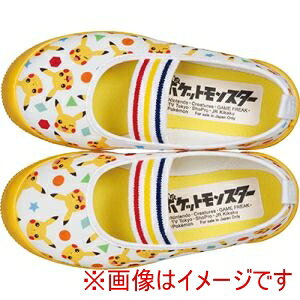 【アサヒシューズ ASAHI】アサヒシューズ KD37161 ポケモン S04 WH 15.0cm