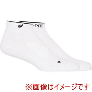 【アシックス ASICS】アシックス 3013A968 プロパッドKAYANOカラーソックス ブリリアントホワイト XS