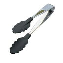 【田辺金具】田辺金具 抗菌 耐熱 カラートング 小 200mm 黒