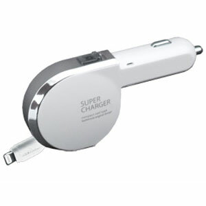 【カシムラ kashimura】カシムラ KL-35 WH DC充電器 リール 2.4A LN