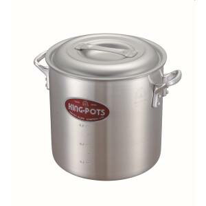 【中尾アルミ製作所】ナカオ キング アルミ 寸胴鍋 目盛付 45cm 中尾アルミ