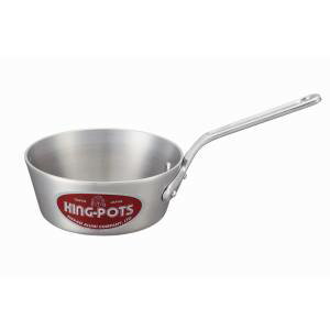 【中尾アルミ製作所】ナカオ キング アルミ テーパー鍋 目盛付 30cm 中尾アルミ