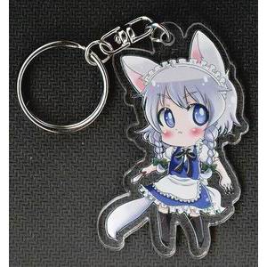 【No Name？】東方動物系　カラーアクリルキーホルダー　咲夜
