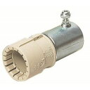 【未来工業 ミライ】未来工業 MFSCP-22G CPアダプター PF管22⇔薄鋼電線管25接続用 Gタイプ ベージュ
