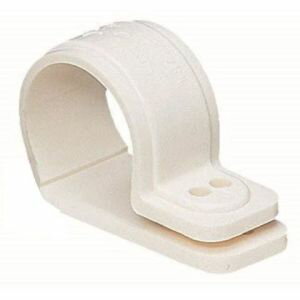 【未来工業 ミライ】未来工業 KT-2N50 SV片サドル ナイロンタイプ 適合径4.7〜6mm 50個 KT-2N