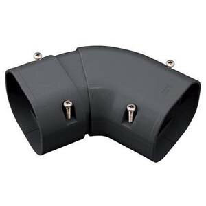 【因幡電工 INABA】因幡電工 LDKS-70K 平面自在コーナー ブラック